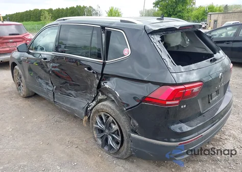 2022 Volkswagen Tiguan 2.0T Se from USA, damaged, VIN 3VV2B7AX4NM093585